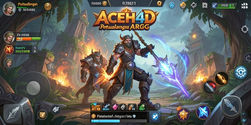 Gameplay seru dan menantang dalam ACEH4D