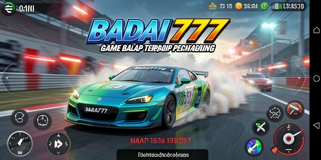 Screenshot utama BADAI777 menunjukkan aksi balapan yang mendebarkan dan grafik yang memukau.