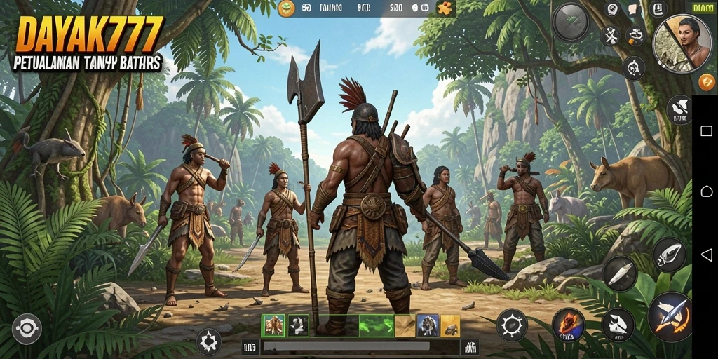 Gameplay seru di dunia terbuka DAYAK777.