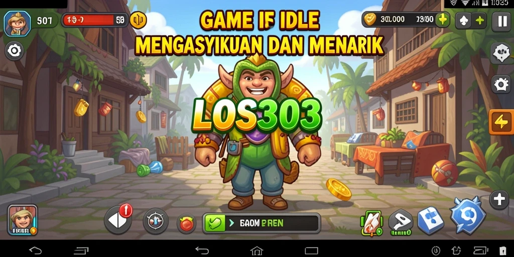 Tampilan luar gameplay LOS303 dengan karakter dan lingkungan yang menawan.
