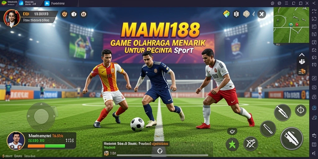 Screenshot gameplay MAMI188 menampilkan aksi seru dan grafis yang menawan.