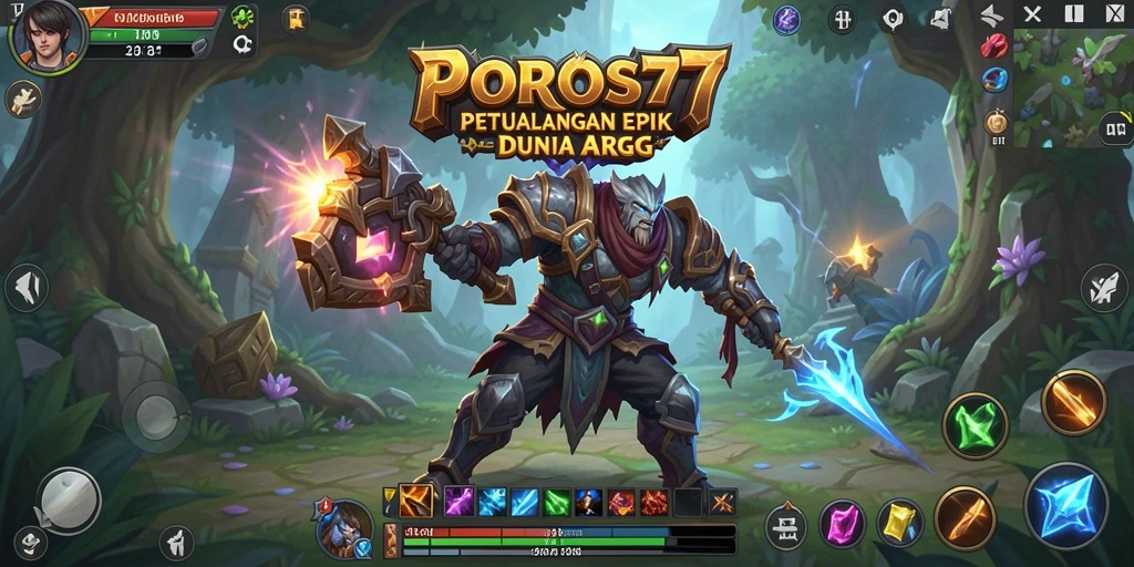 Screenshot menampilkan aksi seru dalam gameplay ARPG.