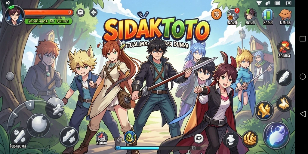 Gameplay menakjubkan di dunia Anime yang penuh warna.