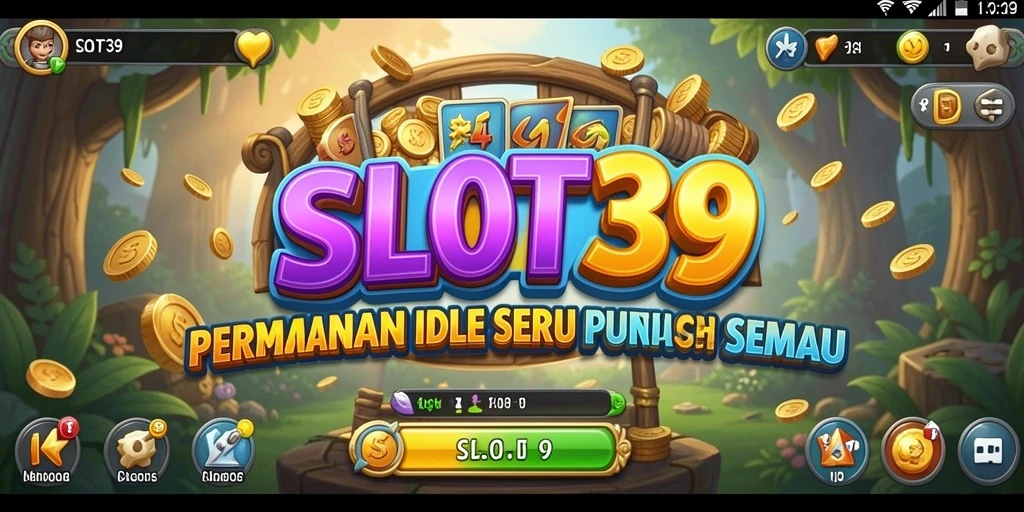 Screenshot SLOT39 menampilkan aksi gameplay Idle yang seru.