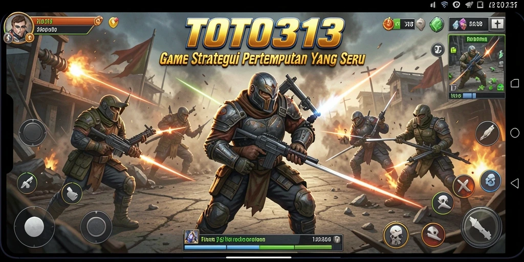 Tampilan menarik dari gameplay TOTO313 yang menantang dan strategis.